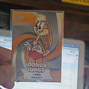 Looney Tunes Lola Bunny Trading Card - Orange and Silver